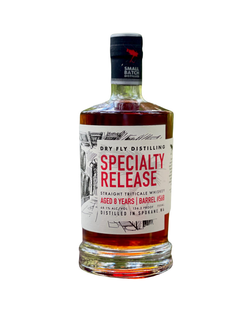 Dry Fly Triticale Whiskey 8 Year Old Dry Fly Distilling