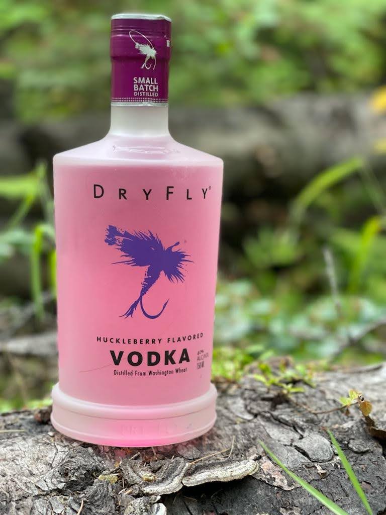 Dry Fly Huckleberry Vodka – Dry Fly Distilling