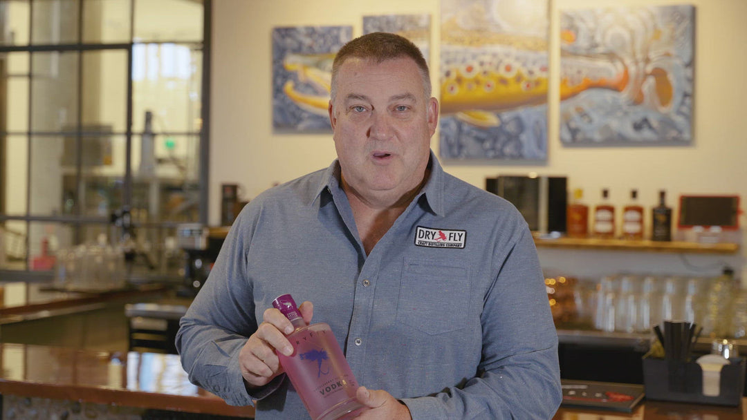 Dry Fly Huckleberry Vodka – Dry Fly Distilling